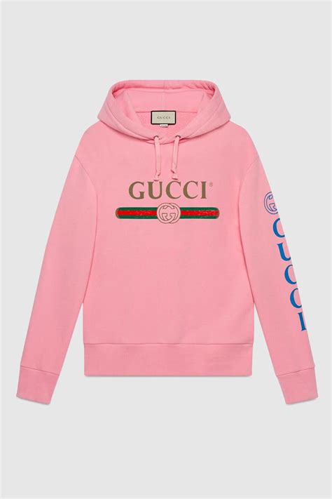 gucci pink dragon hoodie|Gucci sweatshirt.